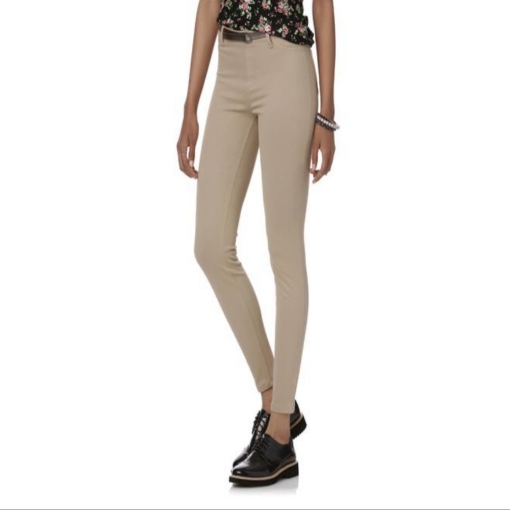 3 Pair Junior Joe Boxer Khaki  Knit Jeggings